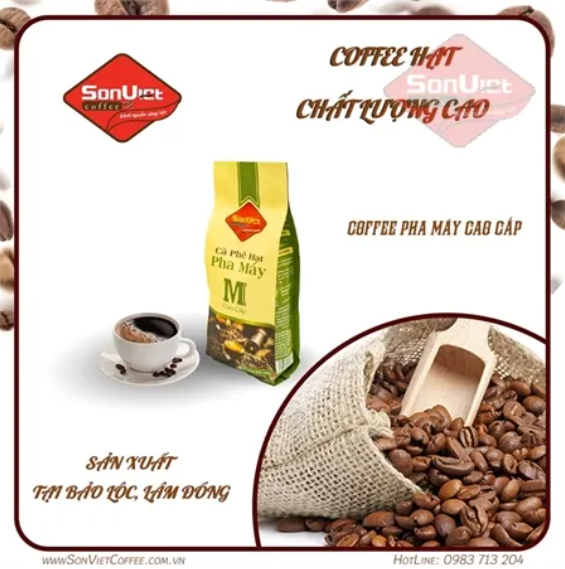 cà phê pha máy