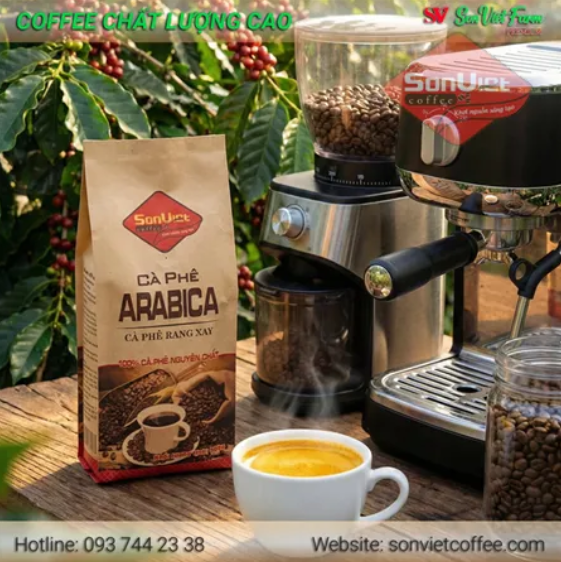 Cà phê hạt arabica