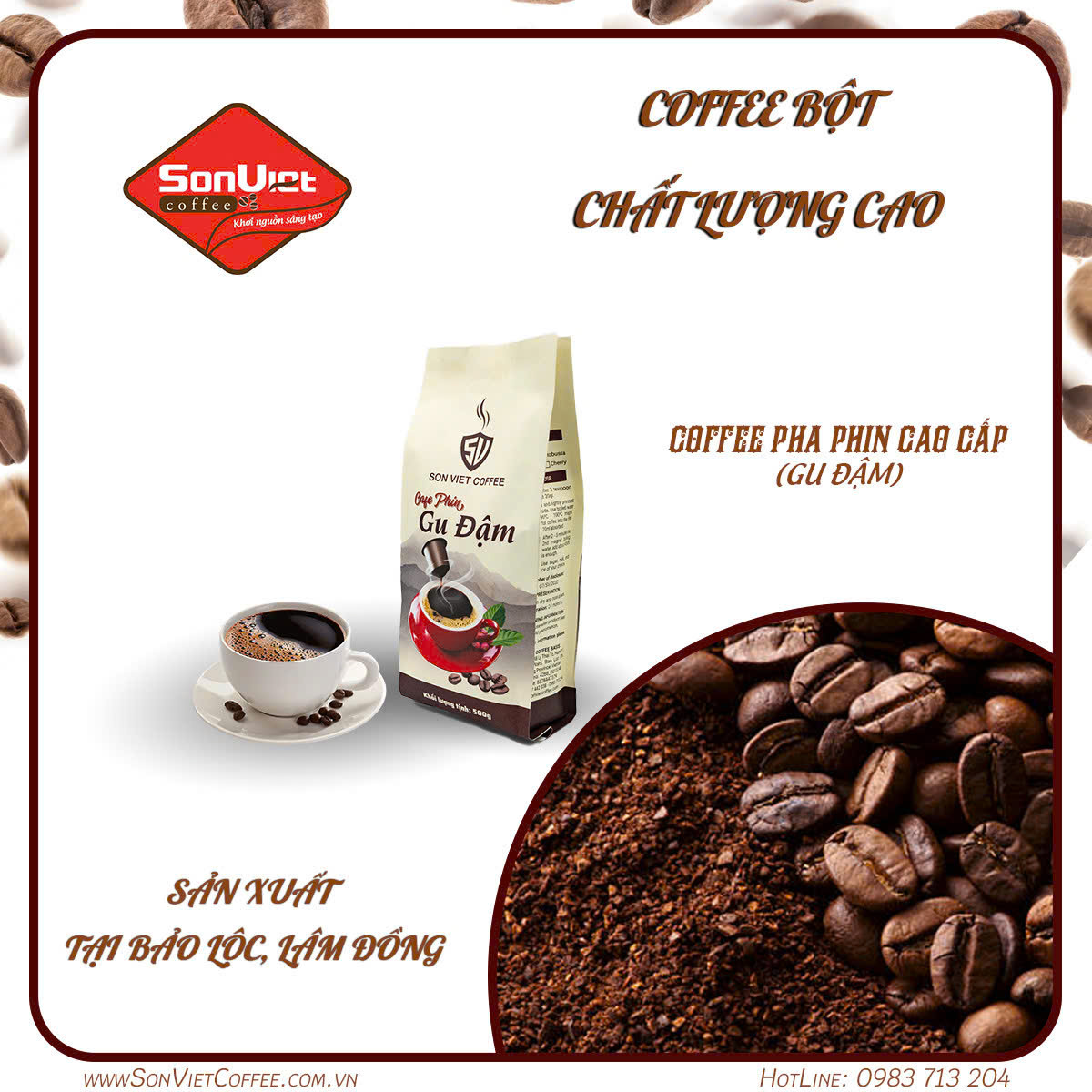 cà phê pha phin cao cấp