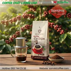 CÀ PHÊ PHIN CAO CẤP (GU ĐẬM) - GÓI 500GR